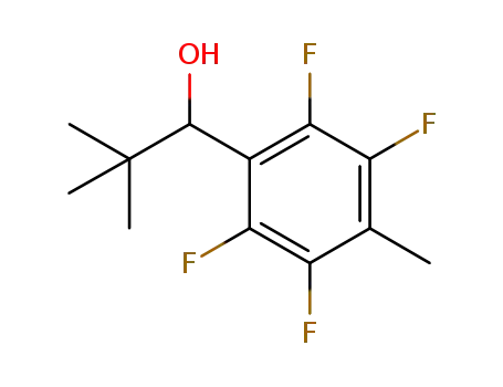 2,2-dimethyl-1-(2,3,5,6-tetrafluoro-4-methylphenyl)propan-1-ol