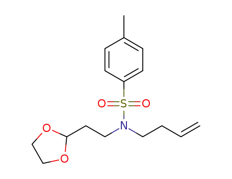 N-(2-(1,3-dioxolan-2-yl)ethyl)-N-(but-3-enyl)-4-methylbenzenesulfonamide