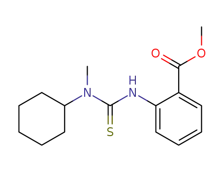methyl 2-(3-cyclohexyl-3-methylthioureido)benzoate