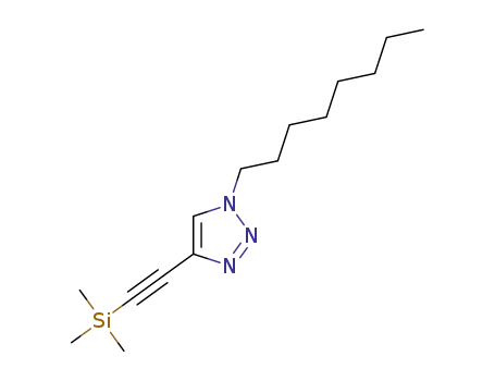 4-(trimethylsilylethynyl)-1-octyl-1H-1,2,3-triazole