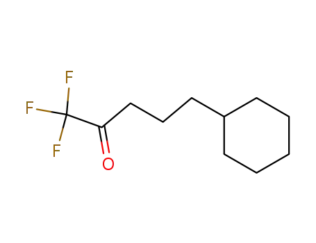 Molecular Structure of 210542-62-4 (5-Cyclohexyl-1,1,1-trifluoro-pentan-2-one)