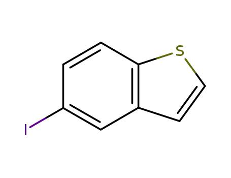 Molecular Structure of 20532-38-1 (5-IODO-BENZO[B]-THIOPHENE)