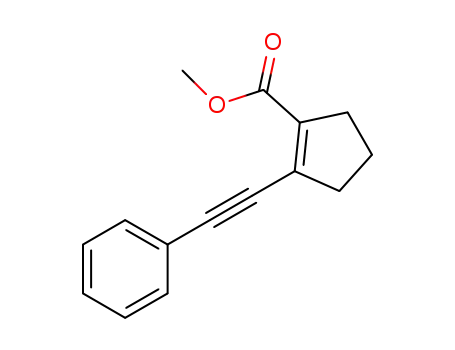 methyl 2-(phenylethynyl)cyclopent-1-ene-1-carboxylate