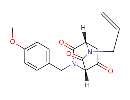 (+)-(1S,4S)-5-allyl-7-methoxy-2-(4-methoxybenzyl)-diazabicyclo[2.2.2]octane-3,6,7-trione
