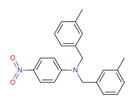 Molecular Structure of 1032373-71-9 (bis(3-methylbenzyl)(4-nitrophenyl)amine)