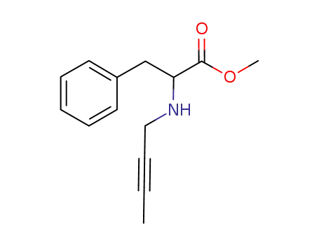 methyl 2-(but-2-ynylamino)-3-phenylpropanoate
