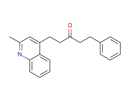 1-(2-methylquinolin-4-yl)-5-phenylpentan-3-one