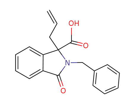 1-allyl-2-benzyl-3-oxo-2,3-dihydro-1H-isoindole-1-carboxylic acid