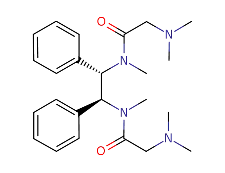 Molecular Structure of 1105044-51-6 (N,N'-[(1S,2S)-1,2-diphenylethane-1,2-diyl] bis[2-(dimethylamino)-N-methylacetamide])