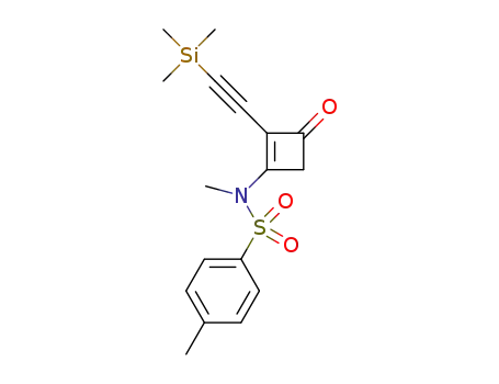 Molecular Structure of 1303612-11-4 (C<sub>17</sub>H<sub>21</sub>NO<sub>3</sub>SSi)