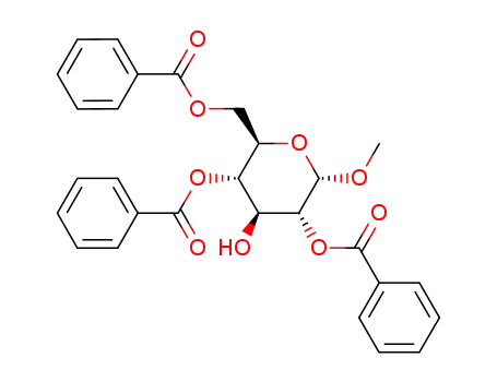 methyl 2,4,6-tri-O-benzoyl-α-D-glucopyranoside
