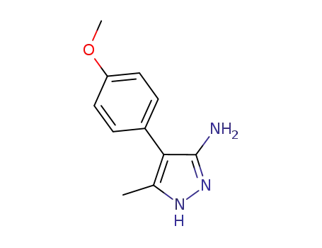 5-amino-3-methyl-4-(4-methoxyphenyl)-1Н-pyrazole