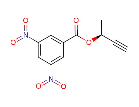 Molecular Structure of 1234313-49-5 ((S)-but-3-yn-2-yl 3,5-dinitrobenzoate)