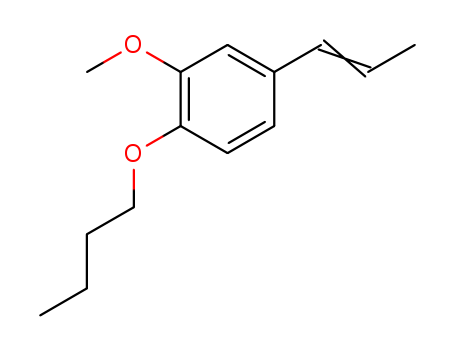 Benzene,1-butoxy-2-methoxy-4-(1-propen-1-yl)-