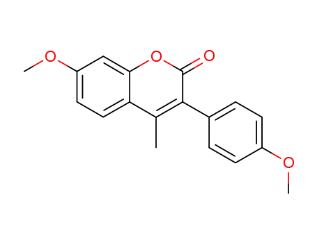 7-methoxy-3-(4-methoxy-phenyl)-4-methyl-coumarin