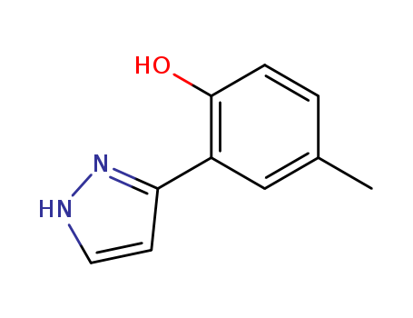 4-Methyl-2-(1H-pyrazol-3-yl)phenol