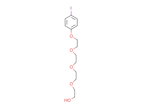 Molecular Structure of 1219042-09-7 (2-[2-(2-(2-(4-iodophenoxy)ethoxy)ethoxy)ethoxy]ethanol)