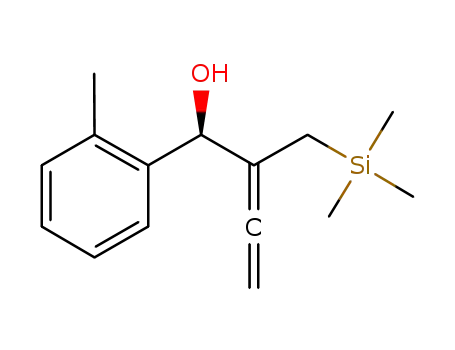 (R)-1-o-tolyl-2-((trimethylsilyl)methyl)buta-2,3-dien-1-ol