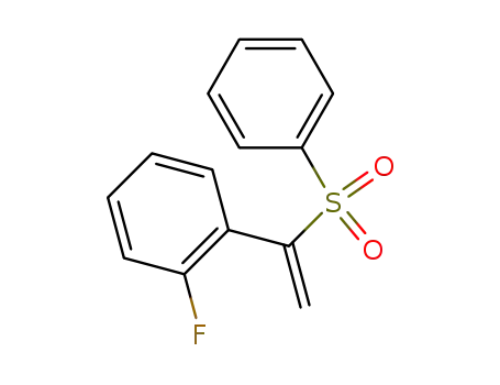 Benzene, 1-fluoro-2-[1-(phenylsulfonyl)ethenyl]-