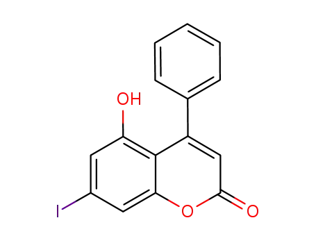 5-hydroxy-7-iodo-4-phenyl-2H-chromen-2-one