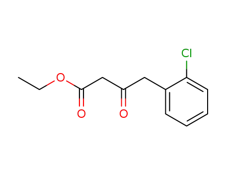 Molecular Structure of 83657-82-3 (4-(2-CHLORO-PHENYL)-3-OXO-BUTYRIC ACID ETHYL ESTER)