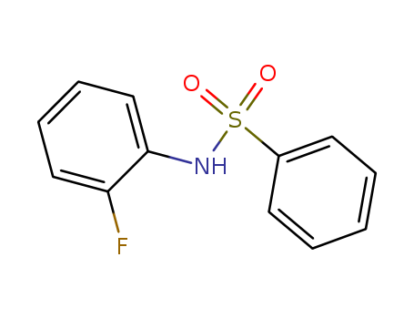 Benzenesulfonamide, N-(2-fluorophenyl)-