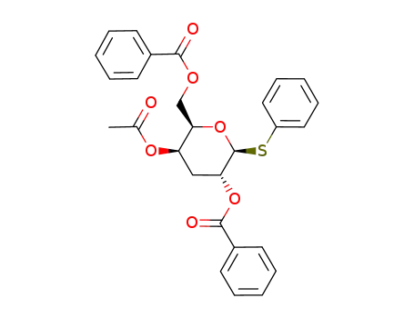 phenyl 4-O-acetyl-2,6-di-O-benzoyl-3-deoxy-1-thio-β-D-xylo-hexoside