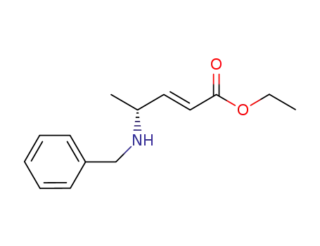 ethyl (2E,4R)-N-benzyl-4-aminopent-2-enoate