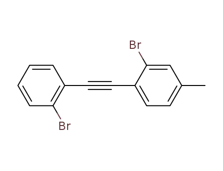2-bromo-1-((2-bromophenyl)ethynyl)-4-methylbenzene