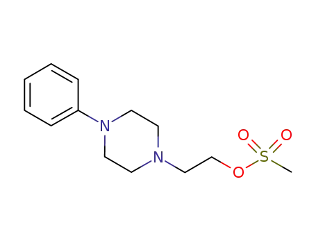 2-(4-phenylpiperazin-1-yl)ethyl methanesulfonate