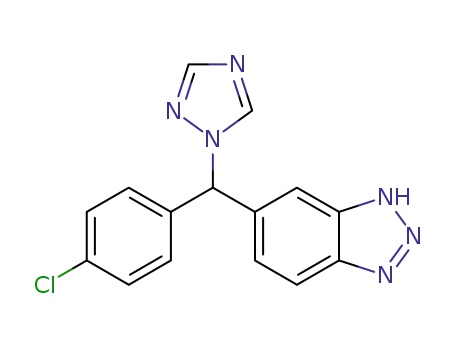 6-{(4-chlorophenyl)(1H-1,2,4-triazol-1-yl)methyl}-1H-benzo[d][1,2,3]triazole