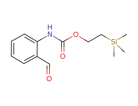 (2-formylphenyl)carbamic acid 2-trimethylsilanylethyl ester