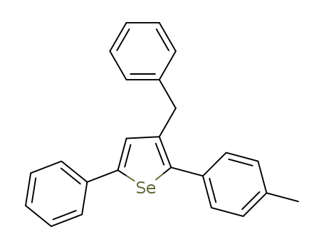 3-benzyl-5-phenyl-2-p-tolylselenophene