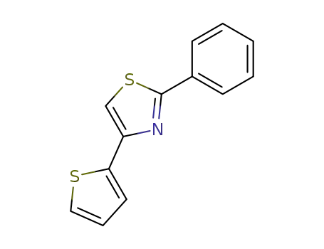 Thiazole, 2-phenyl-4-(2-thienyl)-