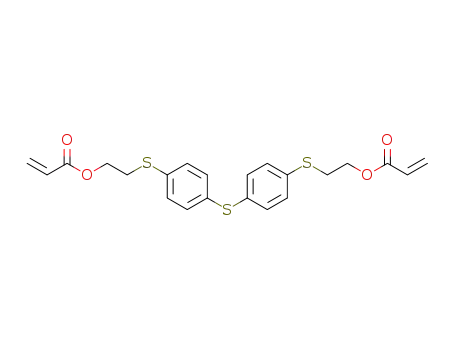 4,4'-bis[(acryloyloxyethylthio)diphenyl]sulfide