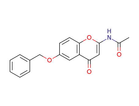 N-(6-(benzyloxy)-4-oxo-4H-chromen-2-yl)acetamide