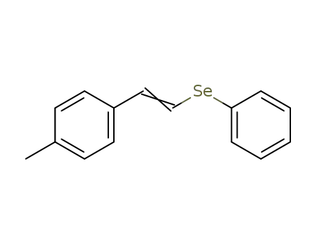 Molecular Structure of 130647-03-9 (Benzene, 1-methyl-4-[2-(phenylseleno)ethenyl]-)
