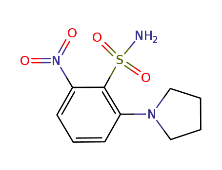 2-nitro-6-pyrrolidin-1-ylbenzenesulfonamide
