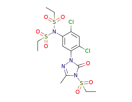 C<sub>15</sub>H<sub>20</sub>Cl<sub>2</sub>N<sub>4</sub>O<sub>7</sub>S<sub>3</sub>