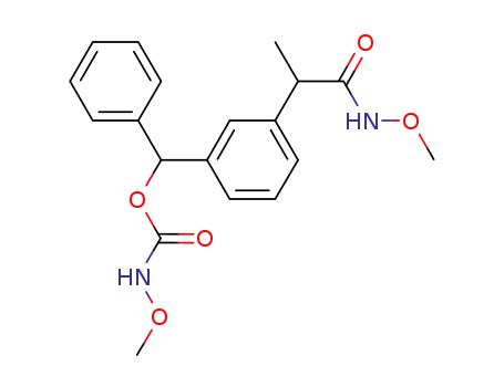 (3-(1-(methoxycarbamoyl)ethyl)phenyl)(phenyl)methyl methoxycarbamate