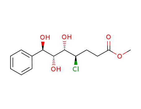 methyl (4R,5S,6R,7R)-4-chloro-5,6,7-trihydroxy-7-phenylheptanoate