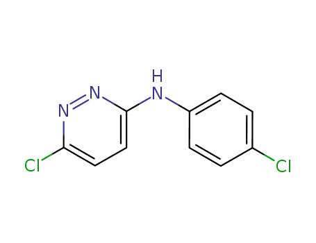 6-chloro-N-(4-chlorophenyl)pyridazin-3-amine