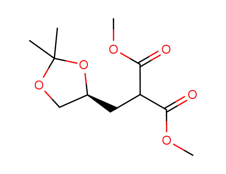 dimethyl {[(4S)-2,2-dimethyl-1,3-dioxolan-4-yl]methyl}propanedioate