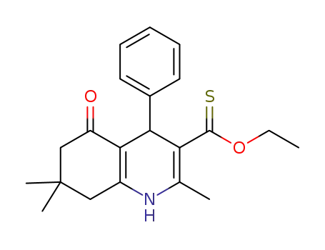 O-ethyl 2,7,7-trimethyl-5-oxo-4-phenyl-1,4,5,6,7,8-hexahydroquinoline-3-carbothioate