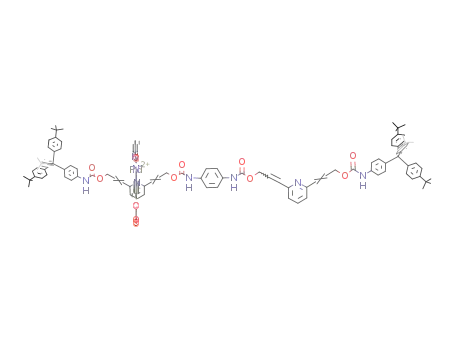 (C<sub>29</sub>H<sub>31</sub>O<sub>5</sub>N<sub>3</sub>)(O)2Pd(((C<sub>6</sub>H<sub>4</sub>)C((C<sub>6</sub>H<sub>4</sub>)C(CH<sub>3</sub>)3)3)NHC(O)OCH<sub>2</sub>(CH)2(C<sub>5</sub>H<sub>3</sub>N)(CH)2CH<sub>2</sub>OC(O)NH)2(C<sub>6</sub>H<sub>4</sub>)