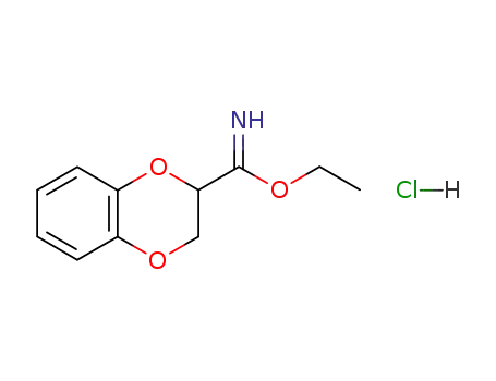 ethyl (1,4-benzodioxan-2-yl)imidoate hydrochloride