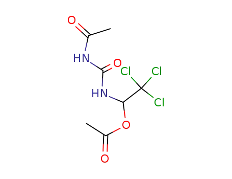 1- [1- (아세틸 옥시) -2,2,2- 트리클로로 에틸] -3- 아세틸 우레아