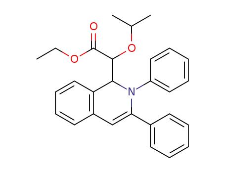 ethyl 2-(1,2-dihydro-2,3-diphenylisoquinolin-1-yl)-2-isopropoxyacetate