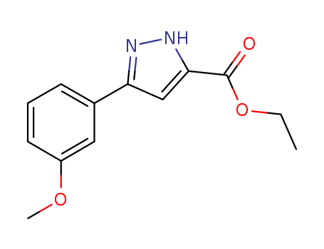 5-(3-METHOXY-PHENYL)-1H-PYRAZOLE-3-CARBOXYLIC ACID ETHYL ESTER