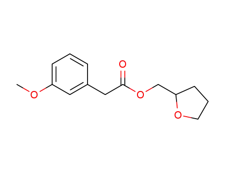 Molecular Structure of 1198472-48-8 (tetrahydrofurfuryl 3-methoxyphenylacetate)